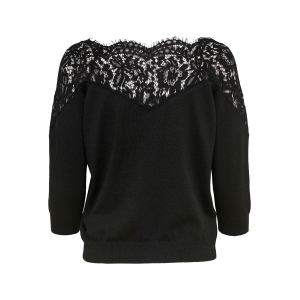 ONLALLY 3-4 SPRING PULLOVER KN 177911001 Black