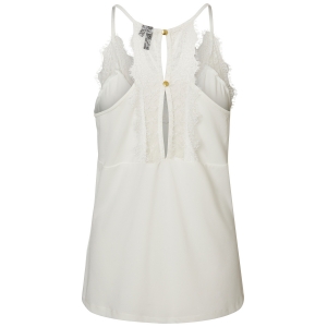 VMMILLA S-L LACE TOP NOOS 175598 Snow Whi
