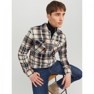 JJEEDDIE OVERSHIRT LS NOOS 177642 Cloud Da