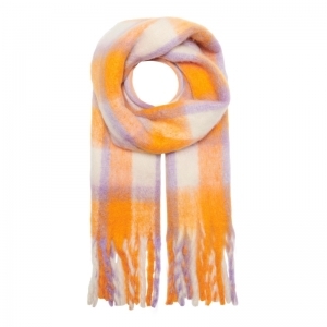 ONLMIA LIFE CHECK SCARF CC 223515001 Russe