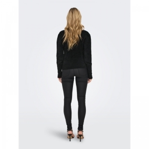 ONLELLA PIUMO LS PUFF CC KNT 177911 Black