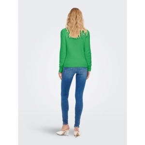 ONLELLA PIUMO LS V-NECK NCA KN 281680 Island G