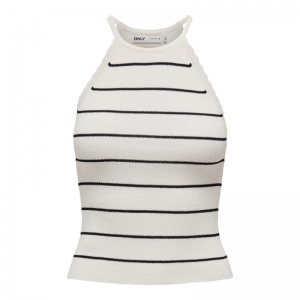 ONLGEMMA SL SCALLOP STRIPE O-N 177922001 Cloud