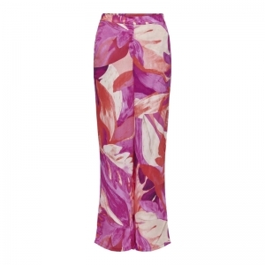 ONLALMA LIFE POLY PALAZZO PANT 282696056 Coral