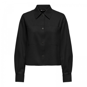 ONLJOLINE FAUX SUEDE SHIRT LIF 177911 Black