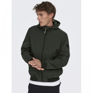 ONSBOWIE SOFTSHELL BOMBER OTW 187719 Peat