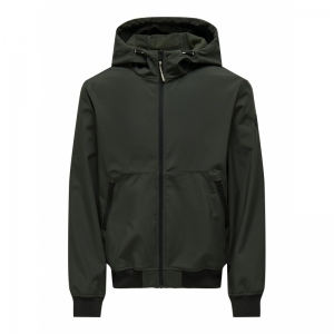 ONSBOWIE SOFTSHELL BOMBER OTW 187719 Peat