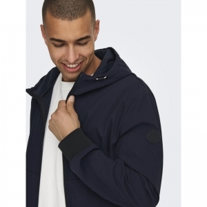 ONSBOWIE SOFTSHELL BOMBER OTW 187197 Dark Nav