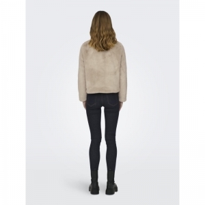 ONLNEWVIDA LIFE FAUX FUR JACKE 183019 Humus