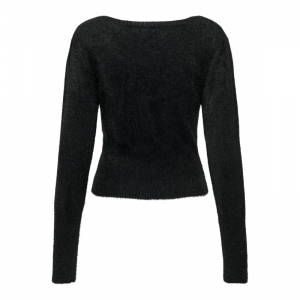 ONLELLA PIUMO LS PUFF CC KNT 177911 Black