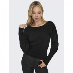 ONLELLA PIUMO LS PUFF CC KNT 177911 Black