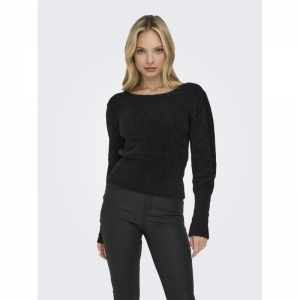 ONLELLA PIUMO LS PUFF CC KNT 177911 Black