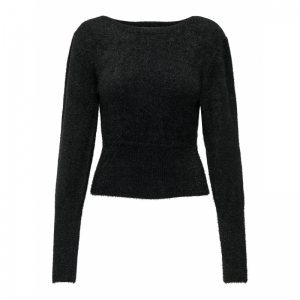 ONLELLA PIUMO LS PUFF CC KNT 177911 Black