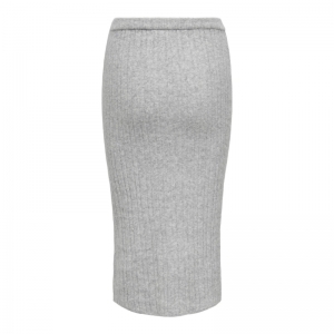 ONLJEANETT LIFE MIDI RIB SKIRT 179073 Light Gr