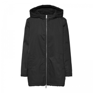 ONLFAITH REVERSIBLE FUR COAT C 177911003 Black