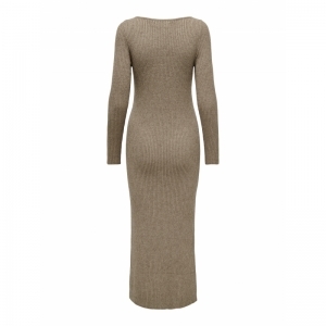 ONLKATIA LS MAXI BOATN DRESS C 297798001 Malt