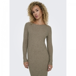 ONLKATIA LS MAXI BOATN DRESS C 297798001 Malt