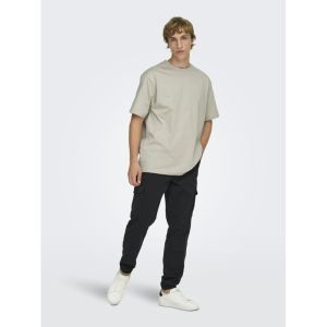 ONSFRED LIFE RLX SS TEE NOOS 261395 Silver L