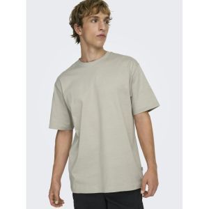 ONSFRED LIFE RLX SS TEE NOOS 261395 Silver L