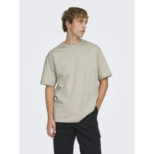 ONSFRED LIFE RLX SS TEE NOOS 261395 Silver L