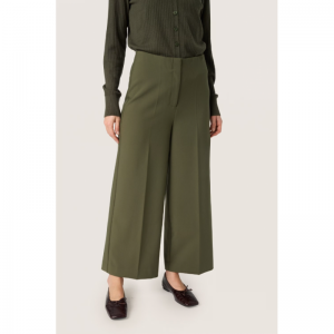 SLCORINNE WIDE CROPPED PANTS 190511 GRAPE LE