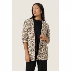 SLSHIRLEY PRINTED BLAZER 303941 LEOPARD
