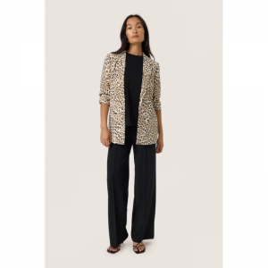 SLSHIRLEY PRINTED BLAZER 303941 LEOPARD