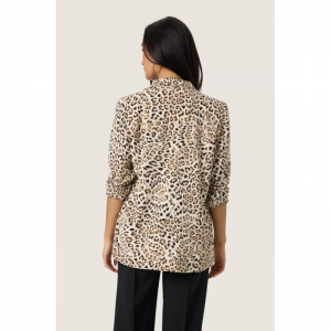SLSHIRLEY PRINTED BLAZER 303941 LEOPARD