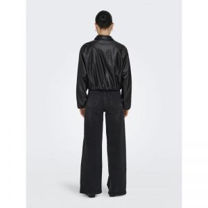 ONLSARAMY FAUX LEATHER BOMBER 177911 Black