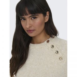 ONLEMMA LIFE LS BUTTON ONECK K 189959 Pumice S