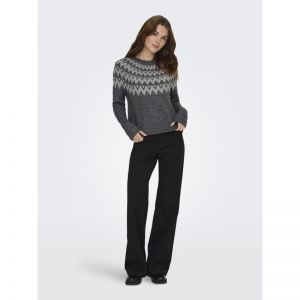 ONLFRY LS JQ GLITTER O-NECK CC 179074003 Dark