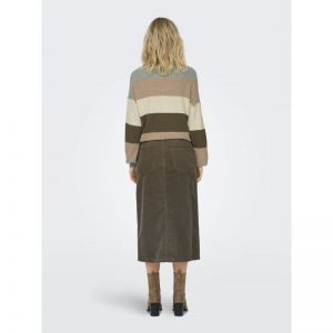 ONLMOXIE HW LONG SLIT CORD SKI 283358 Coffee Q