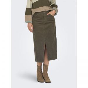 ONLMOXIE HW LONG SLIT CORD SKI 283358 Coffee Q