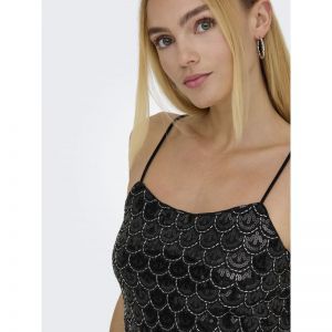 ONLBRIELLE STRAP SEQUINS DRESS 177911 Black