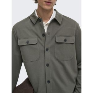 ONSNEWKODYL OVERSHIRT SWEAT NO 300541 Beluga